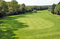Trent Park Golf 18th green